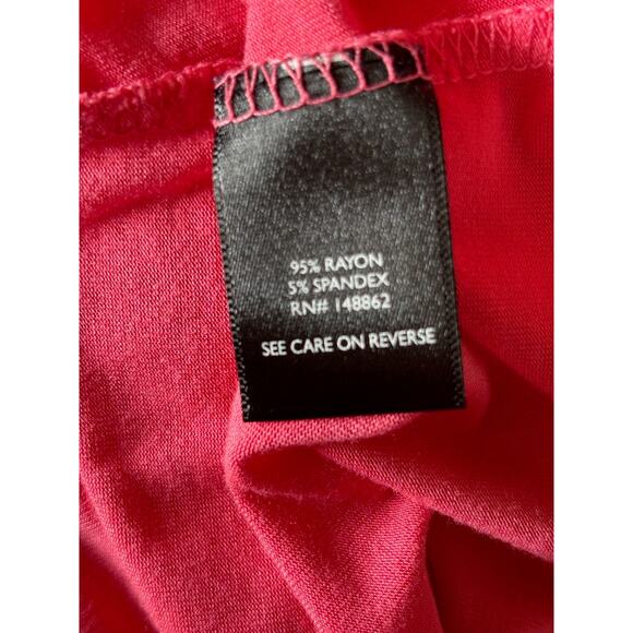 Torrid Knit Womens Super Soft Coral Top Scoop Neck Straps Size 3‎ 3X - Picture 3 of 4